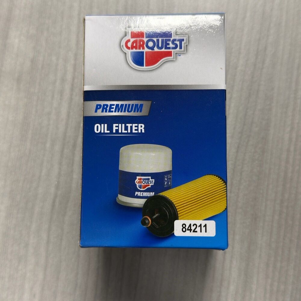 Carquest Premium Oil Filter 84211 New Replacement Cartridge Filter with O-Ring